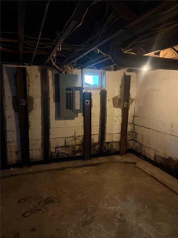 9915 N Rd, Fairview Heights, IL 62208 - basement featuring electric panel