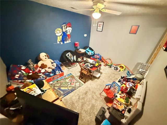 723 Ada St, Bismarck, MO 63624 - recreation room featuring a ceiling fan