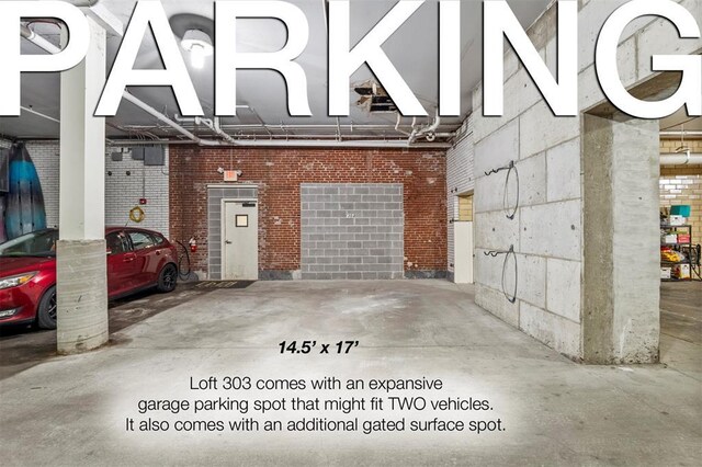 1720 Chouteau Ave Unit 303, Saint Louis, MO 63103 - view of garage