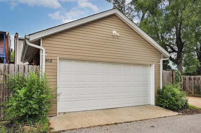 4412 Chouteau, Saint Louis, MO 63110 - view of detached garage