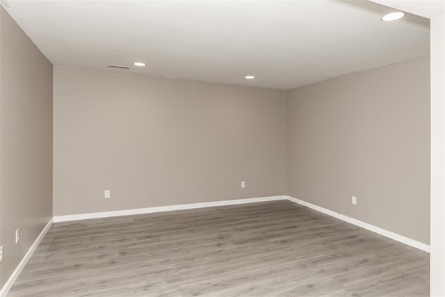 326 Merrimac Downs, Saint Peters, MO 63376 - unfurnished room with recessed lighting, baseboards, and light wood-style floors