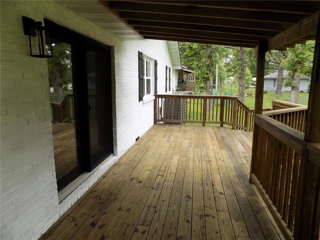 633 E Eldon St, St James, MO 65559 - view of wooden terrace