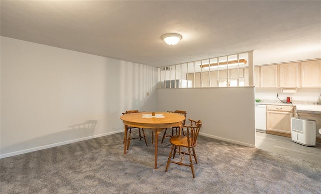 17130 State Route F, St James, MO 65559 - dining area with carpet flooring and baseboards