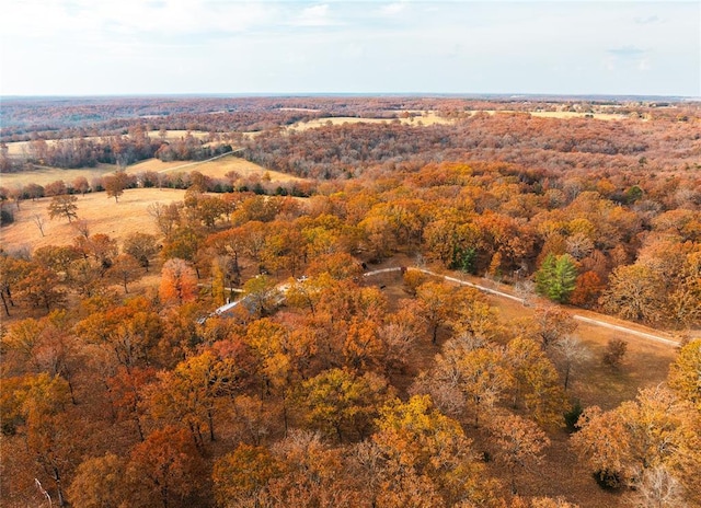 17130 State Route F, St James, MO 65559 - aerial view of property's location featuring a heavily wooded area
