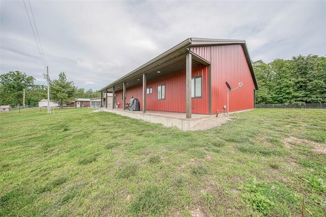 14901 State Route Ff, Edgar Springs, MO 65462 - rear view of house with a lawn