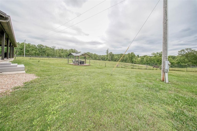 14901 State Route Ff, Edgar Springs, MO 65462 - view of yard featuring a gazebo
