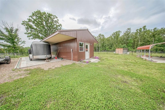 14901 State Route Ff, Edgar Springs, MO 65462 - view of yard with an outbuilding
