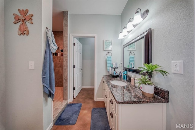 14901 State Route Ff, Edgar Springs, MO 65462 - full bathroom featuring vanity and tiled shower