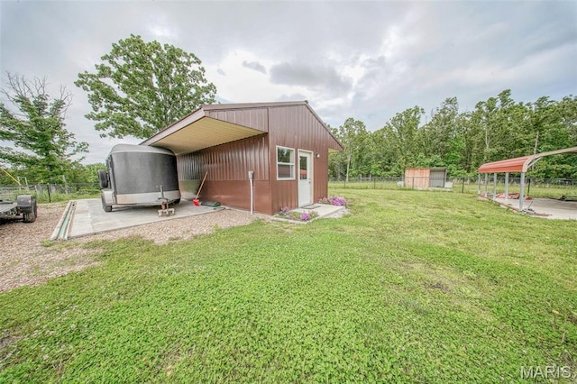 14901 State Route Ff, Edgar Springs, MO 65462 - view of yard featuring an outdoor structure