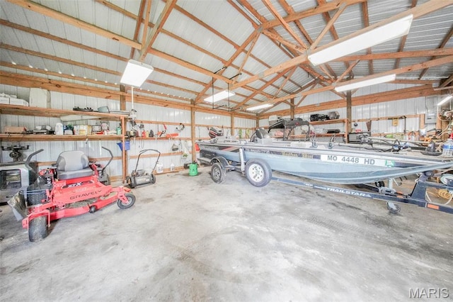 14901 State Route Ff, Edgar Springs, MO 65462 - garage with a workshop area