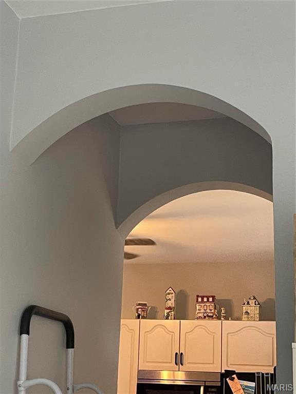 3670 Loughborough Ave, Saint Louis, MO 63116 - hall with arched walkways
