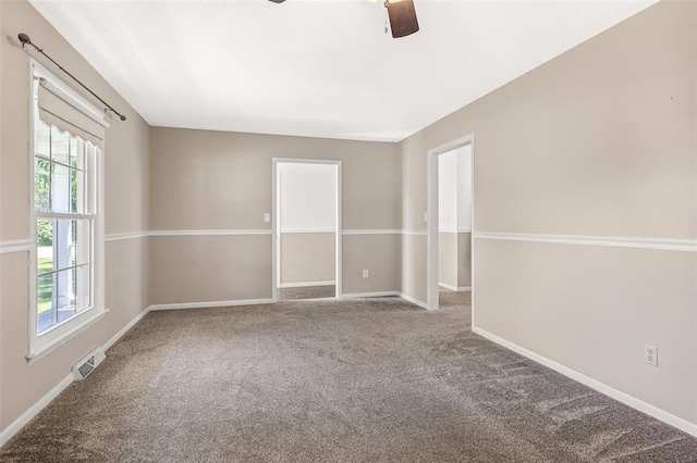 114 Fairlane Dr, Ironton, MO 63650 - unfurnished room with a ceiling fan, carpet, and baseboards