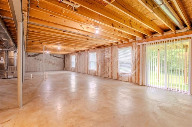614 Palisades View Dr, Eureka, MO 63025 - basement with heating unit