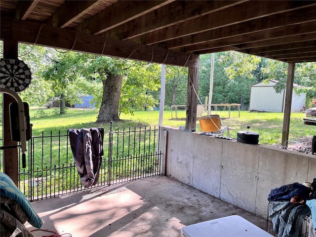 12241 Pipeline Rd, Bourbon, MO 65441 - view of patio / terrace
