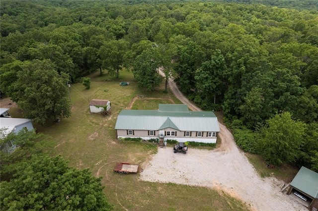 12241 Pipeline Rd, Bourbon, MO 65441 - view of subject property with a heavily wooded area