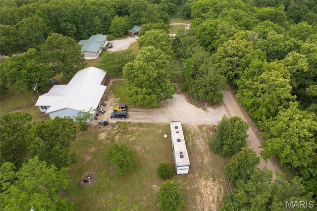12241 Pipeline Rd, Bourbon, MO 65441 - drone / aerial view of a forest
