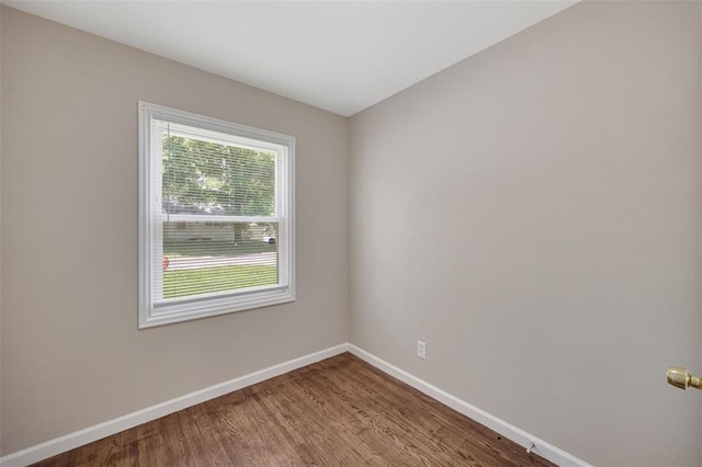 270 Estridge Rd, Saint Louis, MO 63137 - empty room featuring baseboards and wood finished floors