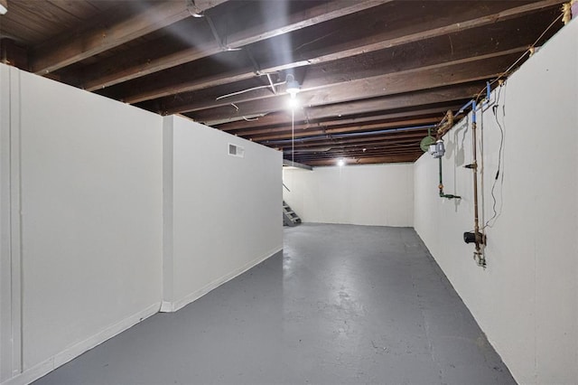 270 Estridge Rd, Saint Louis, MO 63137 - below grade area featuring stairway