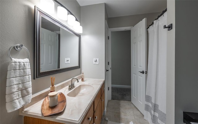 1104 Turkey Run, Rolla, MO 65401 - bathroom with vanity and tile patterned floors