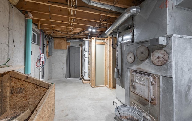 1104 Turkey Run, Rolla, MO 65401 - unfinished below grade area featuring electric panel