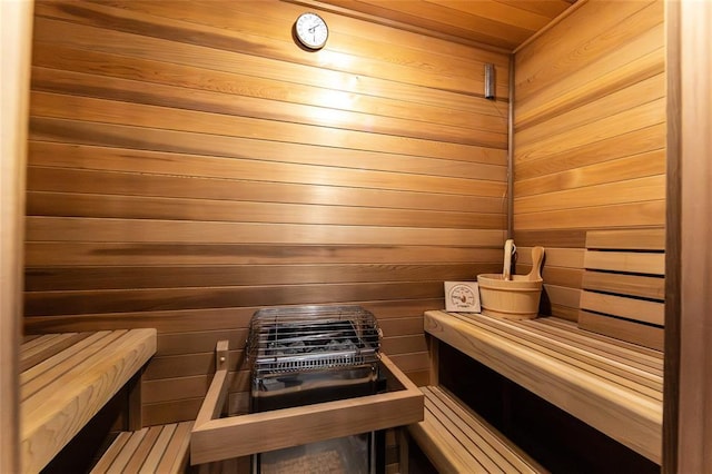 11475 Slate Cir, Rolla, MO 65401 - sauna featuring wooden walls