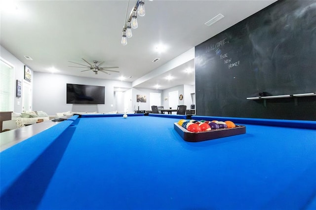 11475 Slate Cir, Rolla, MO 65401 - view of swimming pool with a ceiling fan