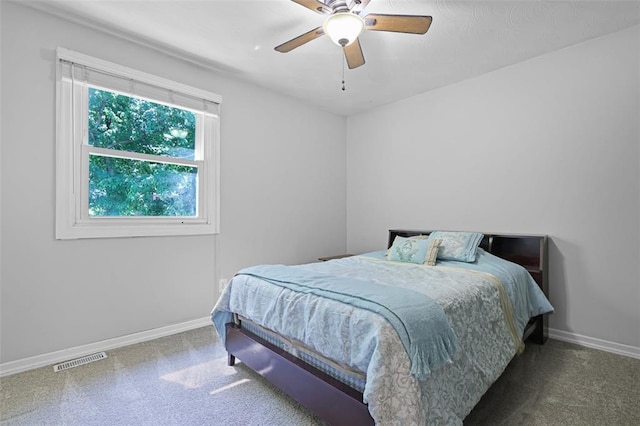 5810 Sorrel Tree Ct, Saint Louis, MO 63129 - carpeted bedroom featuring baseboards and ceiling fan