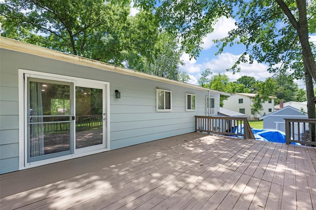 5 Braquewood Ct, Manchester, MO 63021 - view of wooden terrace