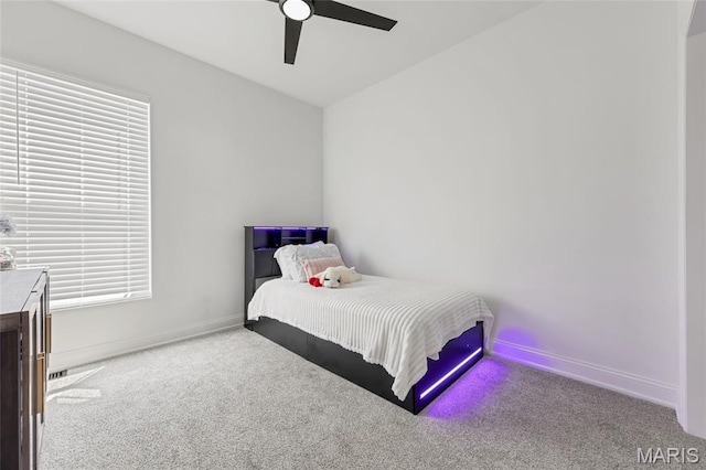 125 Foxwoods Ct, Troy, MO 63379 - bedroom with carpet and a ceiling fan