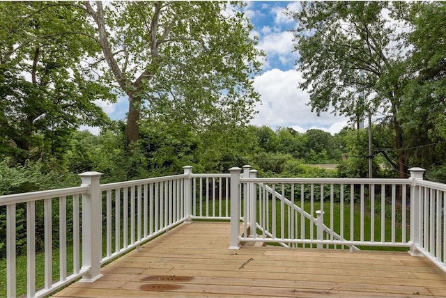 426 Pasadena Ave, Webster Groves, MO 63119 - view of deck