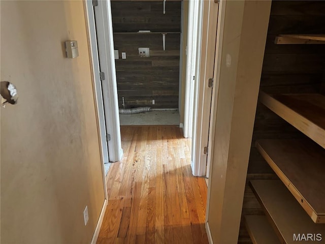 7764 Locust Dr, Barnhart, MO 63012 - hall featuring wood finished floors