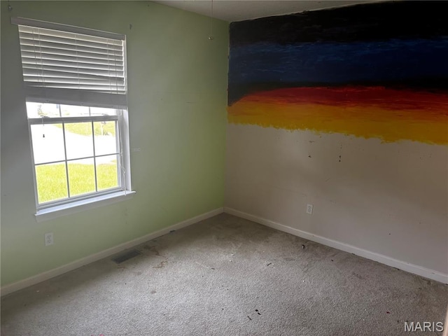 7764 Locust Dr, Barnhart, MO 63012 - carpeted spare room with baseboards