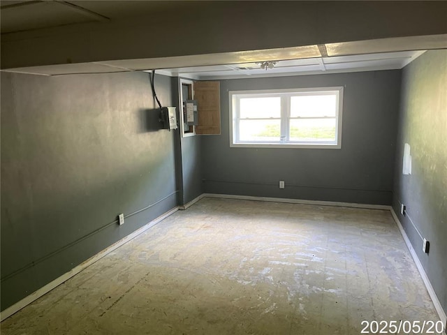 13083 Hencher Rd, De Soto, MO 63020 - empty room featuring baseboards and electric panel