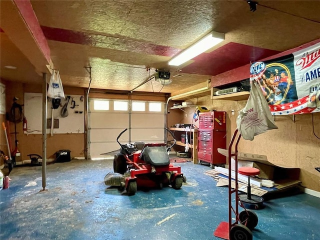 17250 Brewster Ln, Crocker, MO 65452 - garage featuring a garage door opener