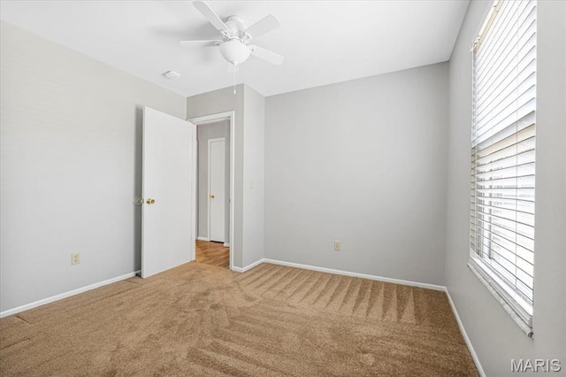 459 Xavier Ct, Valley Park, MO 63088 - carpeted empty room featuring ceiling fan and baseboards