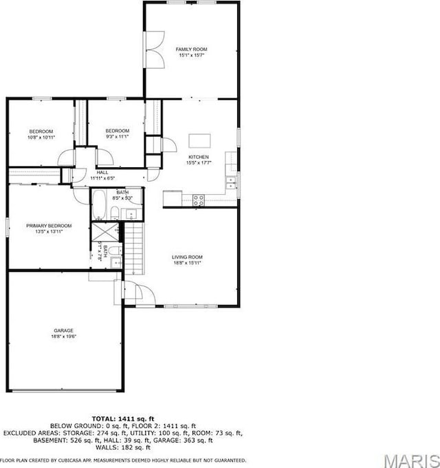 459 Xavier Ct, Valley Park, MO 63088 - property floor plan
