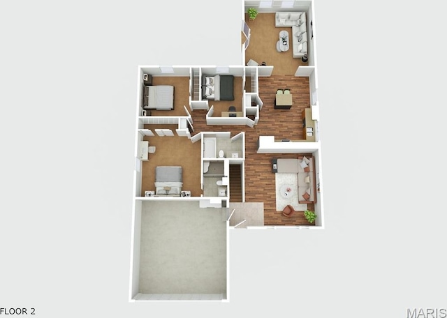 459 Xavier Ct, Valley Park, MO 63088 - home floor plan