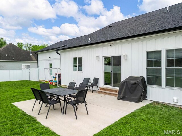 28 Millwell Dr, Maryland Heights, MO 63043 - view of patio / terrace featuring area for grilling