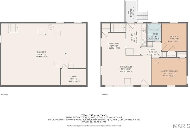 1937 N Hanley Rd, Saint Louis, MO 63114 - view of property floor plan