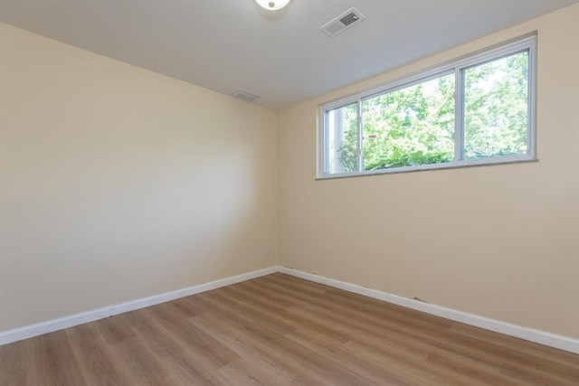 505 Stephanie Ln, Manchester, MO 63011 - empty room featuring baseboards and light wood finished floors