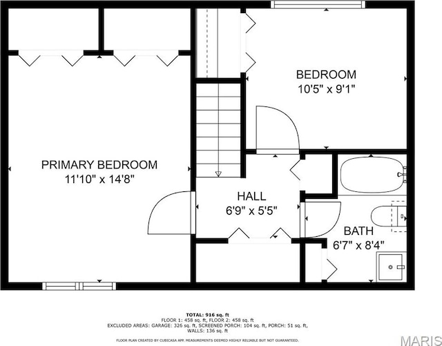 1826 Muny Vista Ct Unit B, Alton, IL 62002 - room layout