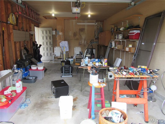 1826 Muny Vista Ct Unit B, Alton, IL 62002 - garage with a garage door opener