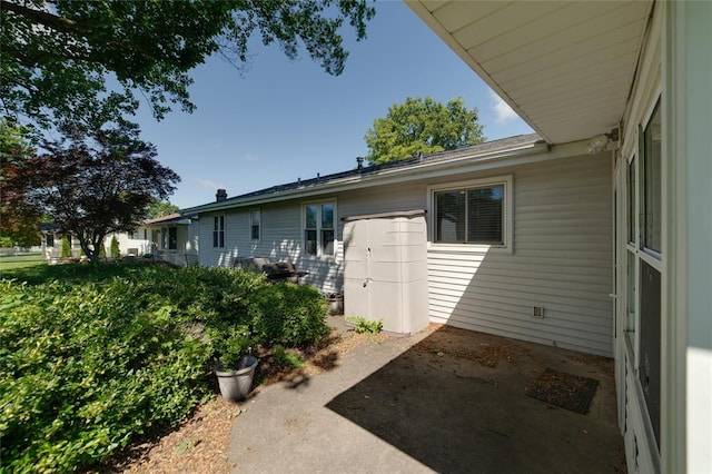 204 Chestnut Dr, Saint Charles, MO 63301 - view of home's exterior with a patio