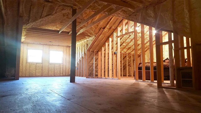 2357 Pine St, Centerville, MO 63633 - view of unfinished attic