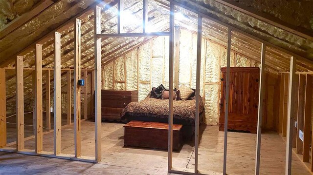 2357 Pine St, Centerville, MO 63633 - view of unfinished attic