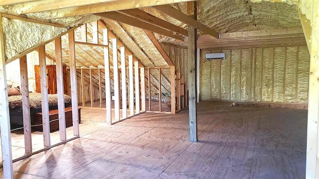 2357 Pine St, Centerville, MO 63633 - attic featuring a wall mounted AC