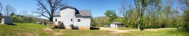 2357 Pine St, Centerville, MO 63633 - rear view of property with a lawn