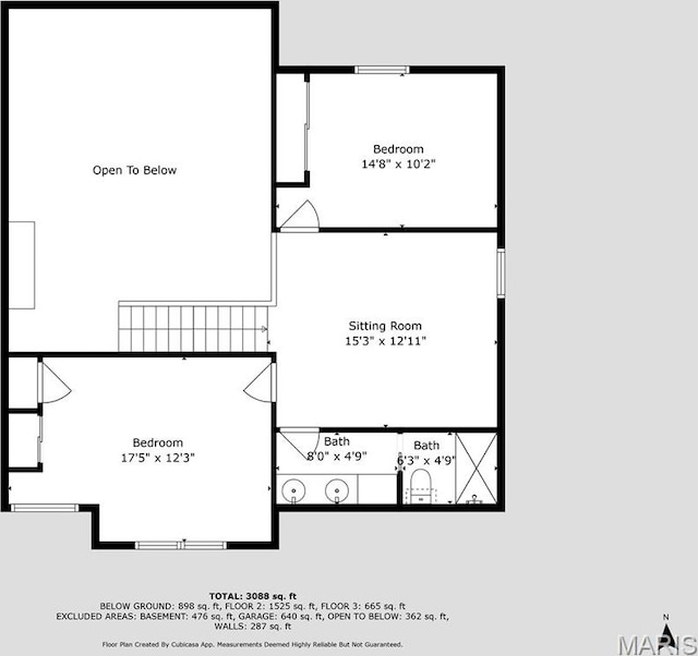 8525 Sagamore Dr, Cedar Hill, MO 63016 - view of property floor plan