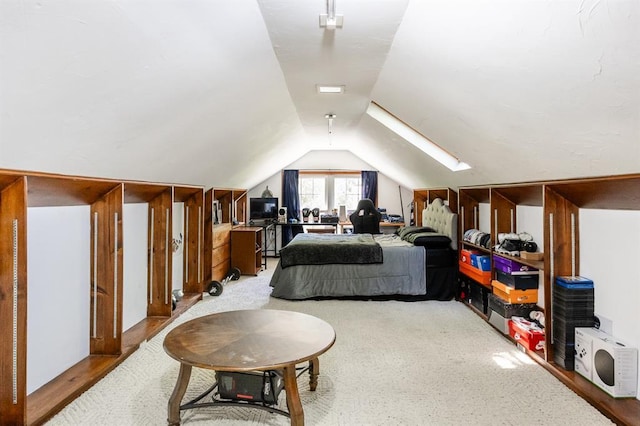 14 Shallowbrook Dr, Ofallon, IL 62269 - bedroom featuring vaulted ceiling and light wood finished floors