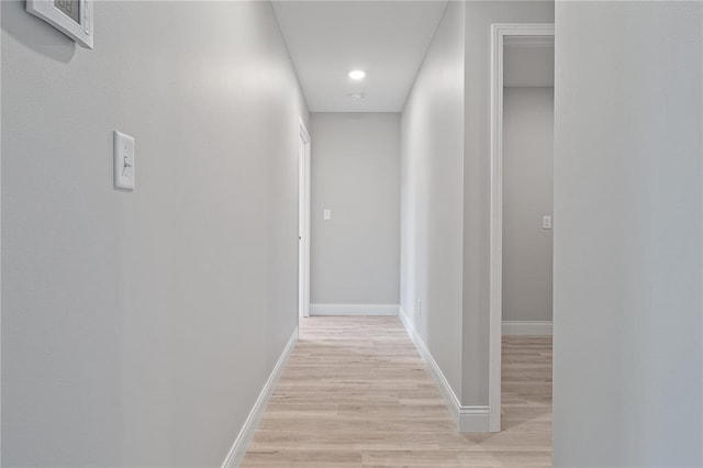 5357 Buckeye Pass, Jackson, MO 63755 - corridor with light wood-style flooring, baseboards, and recessed lighting